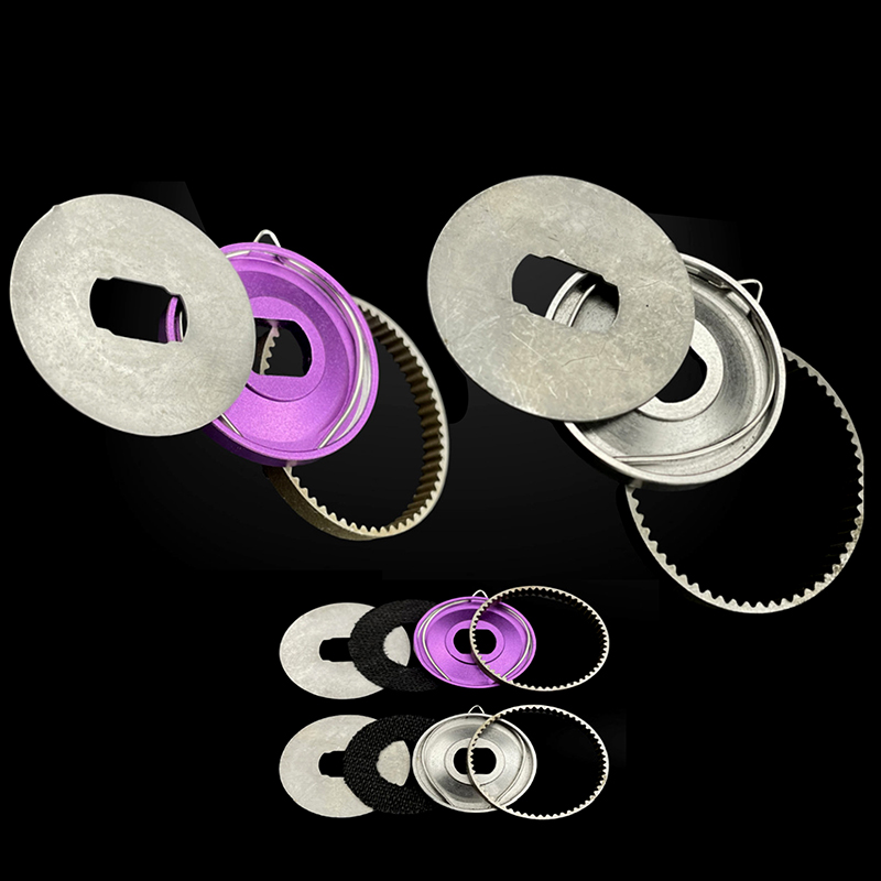 Fly Reel - [ZY]1Set 2.5cm Fishing Baitcasting Reel Drag
