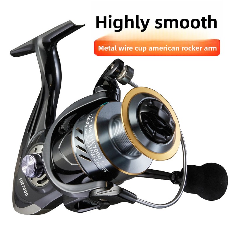 Ice Fishing Reel - Heavy duty American style crank fishing