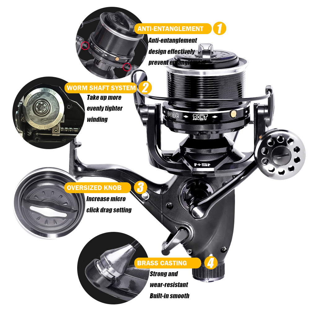 New Carp Fishing Reel Spinning - Reel Drag Knob ulasan dan harga