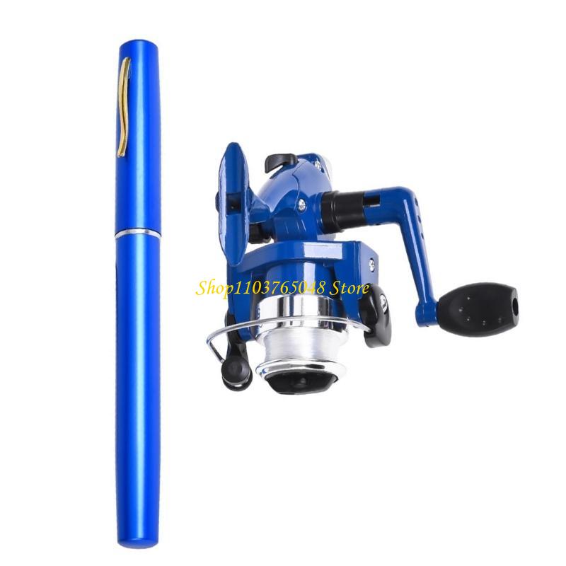 R53E Mini Pen Fishing Rod Set  - Ice Fishing Reel ulasan dan harga
