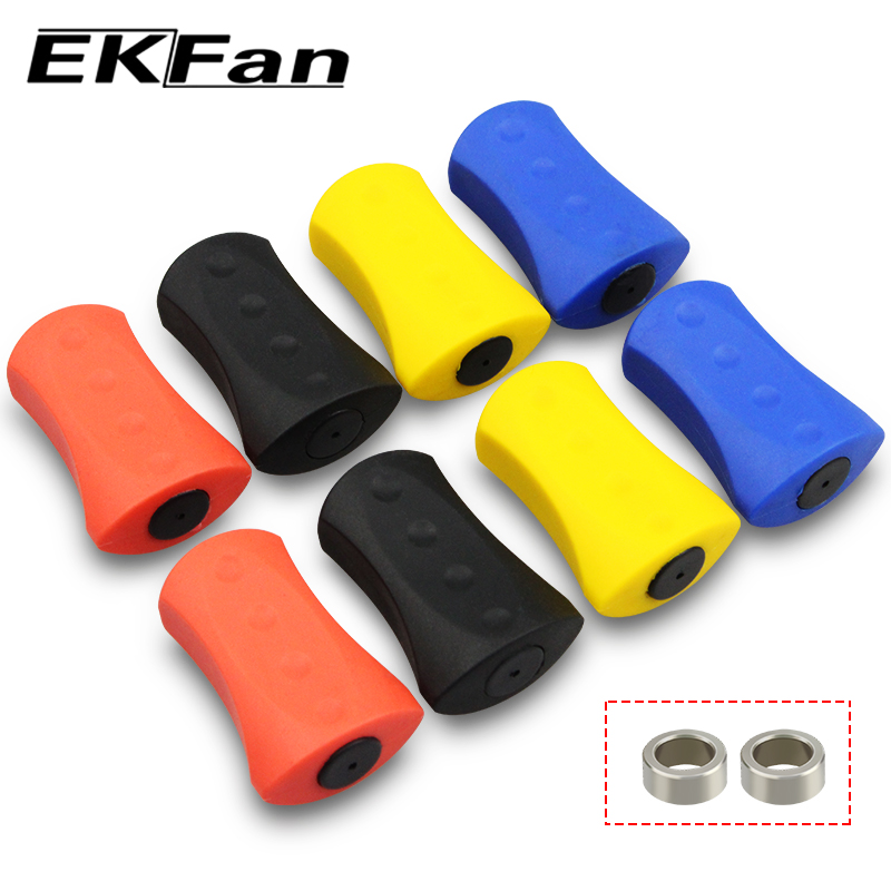 EKFan 1 Pair Rubber Fishing Re - Trolling Reel ulasan dan harga