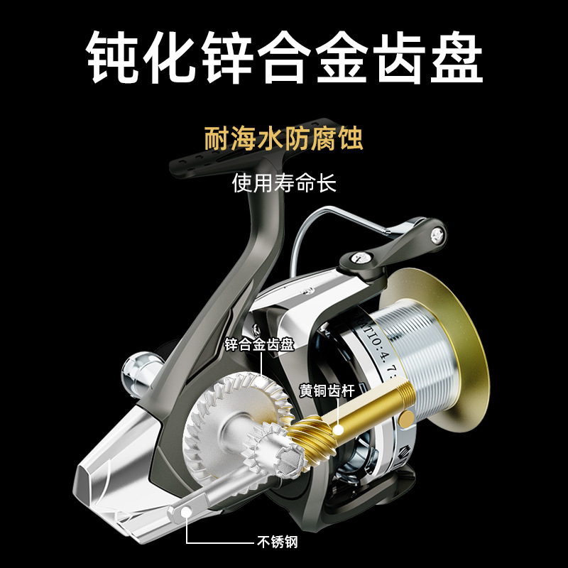 Metal Spinning Fishing Reel Lo - Ice Fishing Reel ulasan dan harga