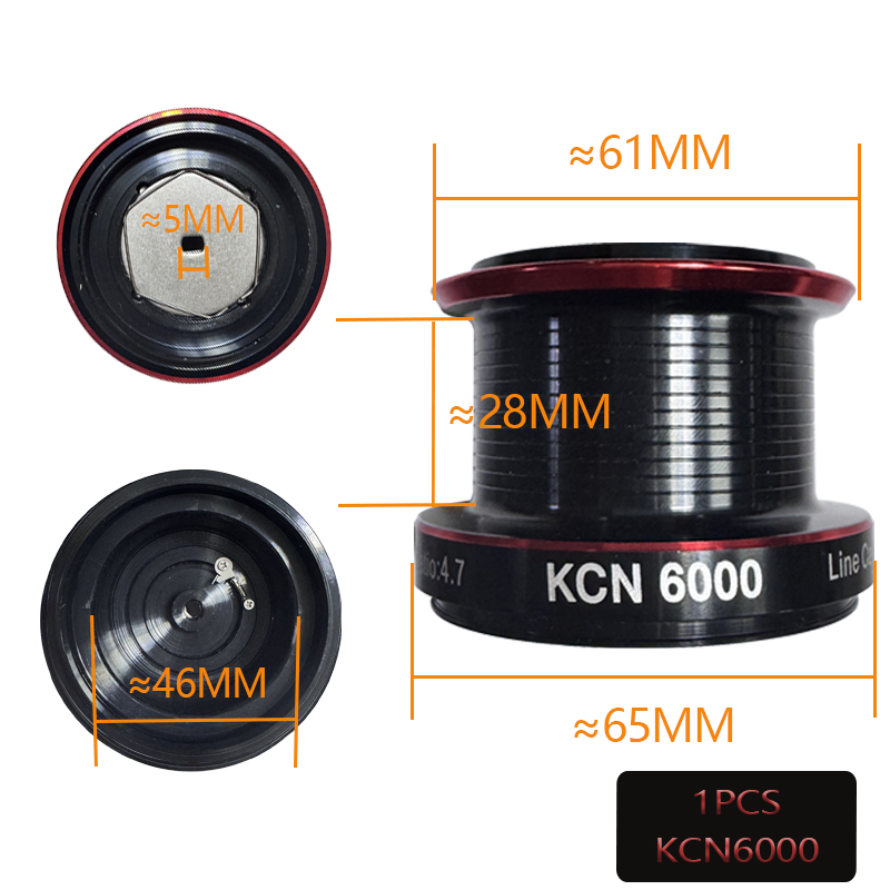 KCN6000 KCN8000 KCN10000 Spare - Reel Spare Spool ulasan dan harga
