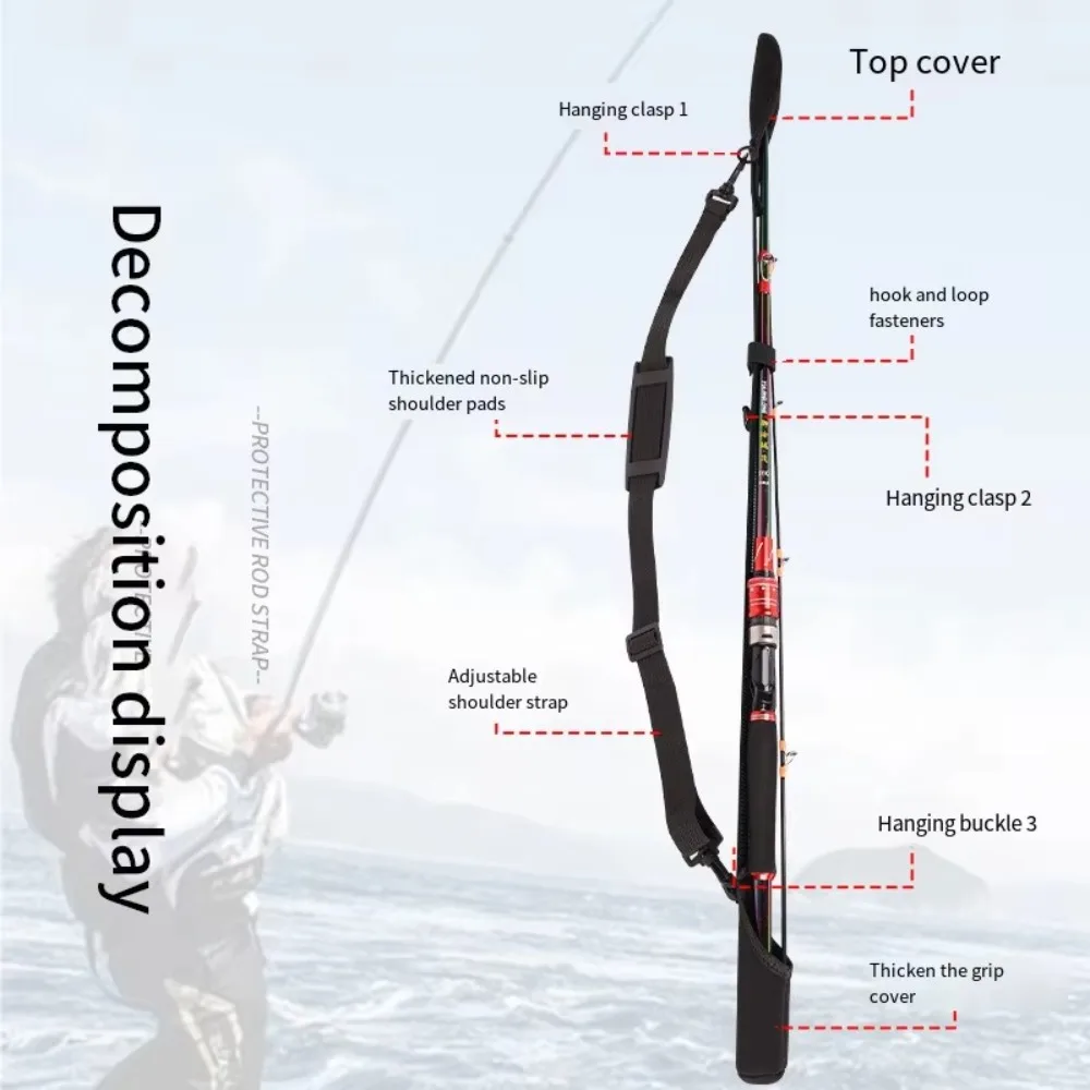 Adjustable Fishing Rod Storage - Reel Bag ulasan dan harga