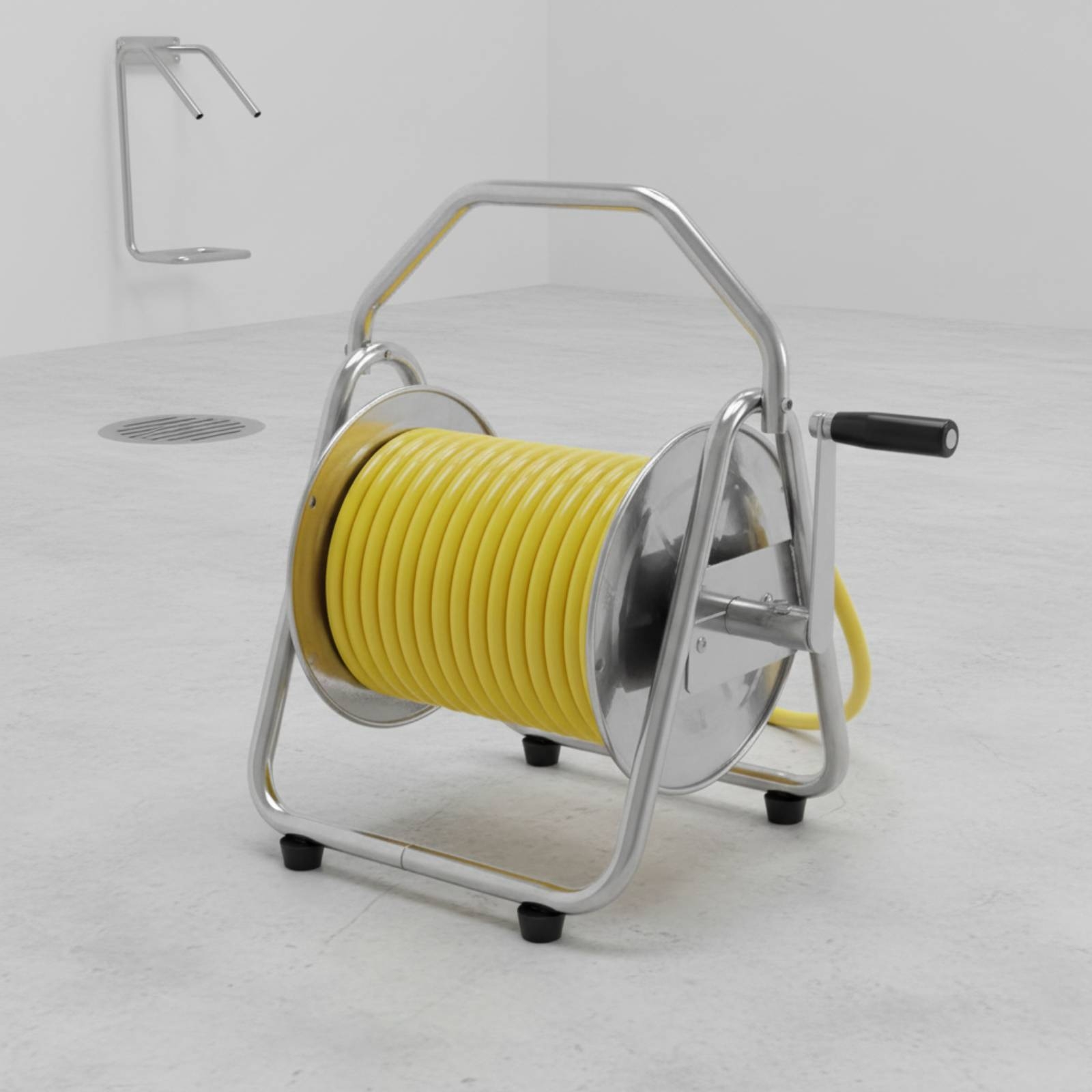 Metal Hose Reel Heavy Duty Gar - Reel Handle ulasan dan harga