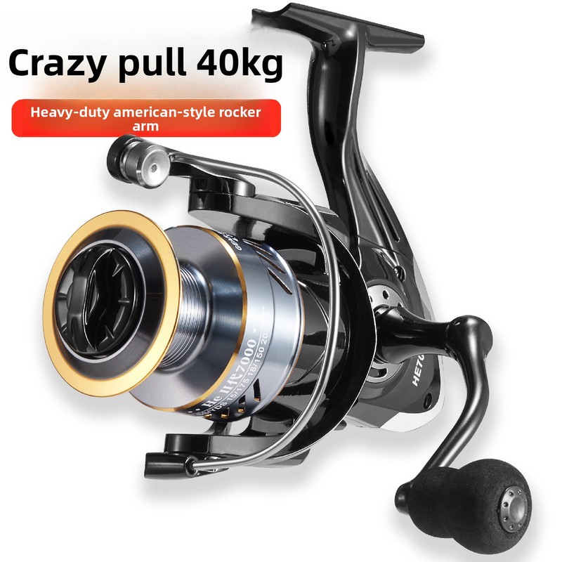 Heavy duty American style cran - Ice Fishing Reel ulasan dan harga