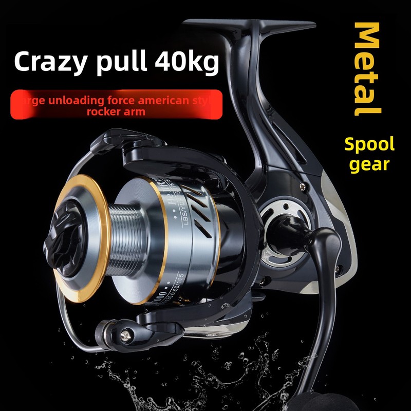 Heavy duty American style cran - Ice Fishing Reel ulasan dan harga