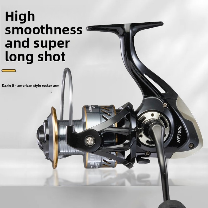 Heavy duty American style cran - Ice Fishing Reel ulasan dan harga