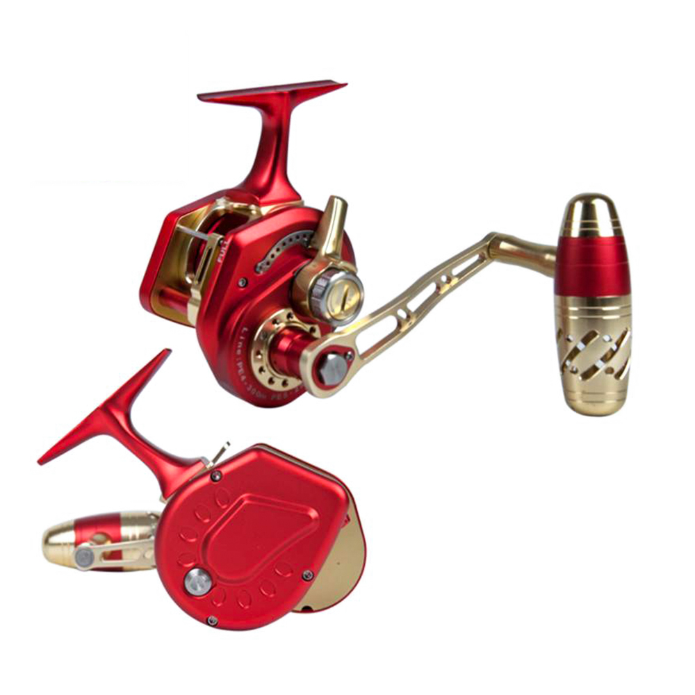 Red 70lbs Offshore 11BB Metal  - Baitcasting Reel ulasan dan harga