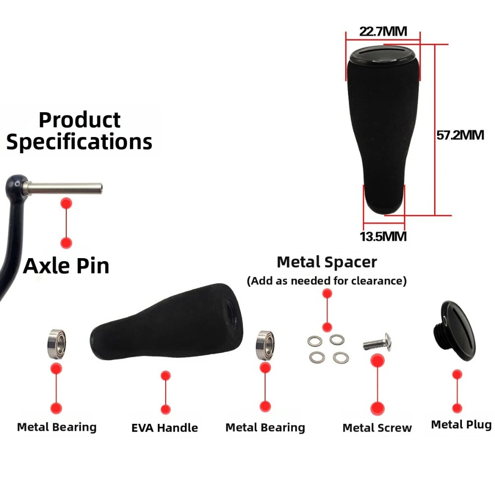 EVA Knob Replacement Parts Fis - Spincast Reel ulasan dan harga