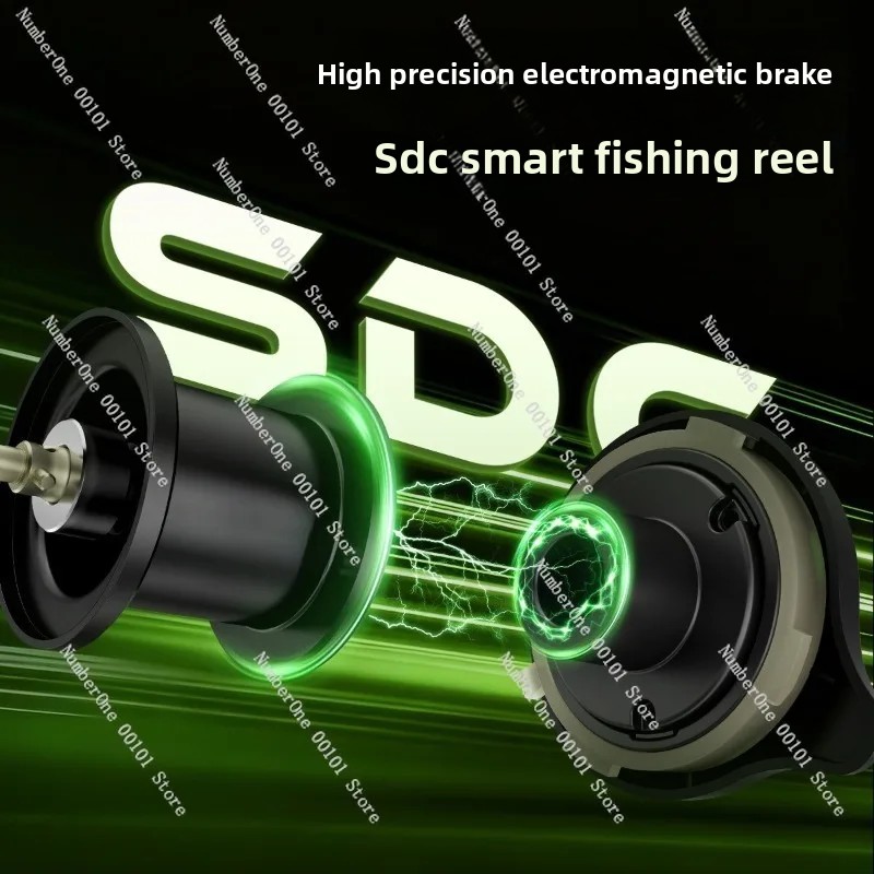 Electronic Magnetic Brake Fish - Baitcasting Reel ulasan dan harga