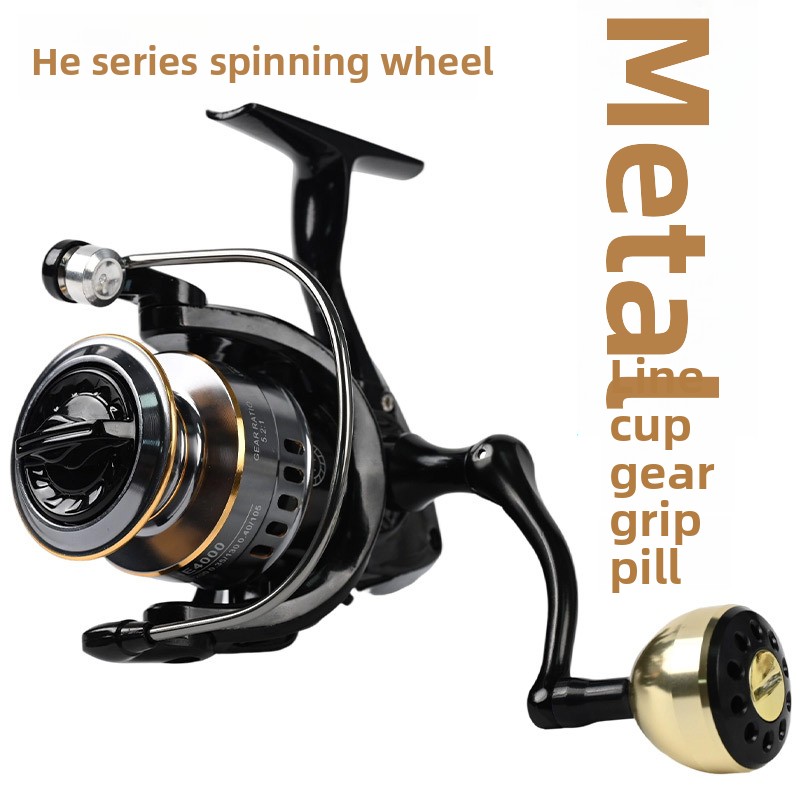 All Metal Long Distance Castin - Ice Fishing Reel ulasan dan harga