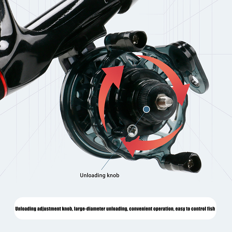 New 1pcs 1:1 Portable High Qua - Ice Fishing Reel ulasan dan harga