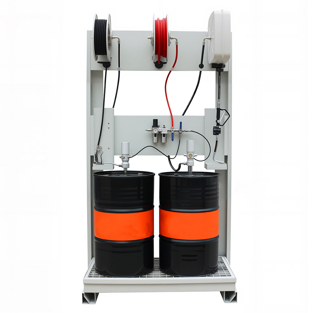 Automatic Pneumatic Lube Drum  - Reel Grease ulasan dan harga