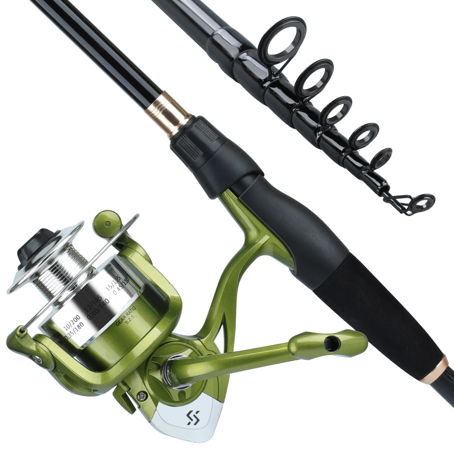 Sougayilang Telescopic Fishing - Spincast Reel ulasan dan harga