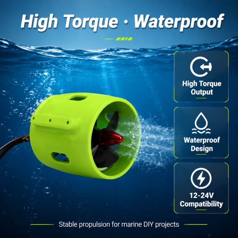 12-24V 20A Brushless Underwate - Trolling Reel ulasan dan harga