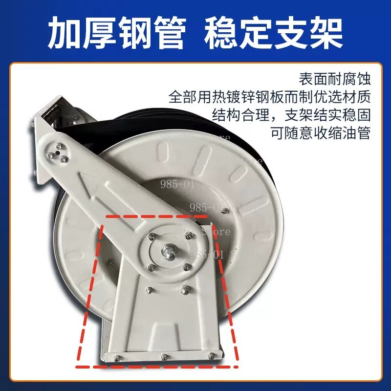 10M Auto Retractable Fuel Hose - Reel Oil ulasan dan harga