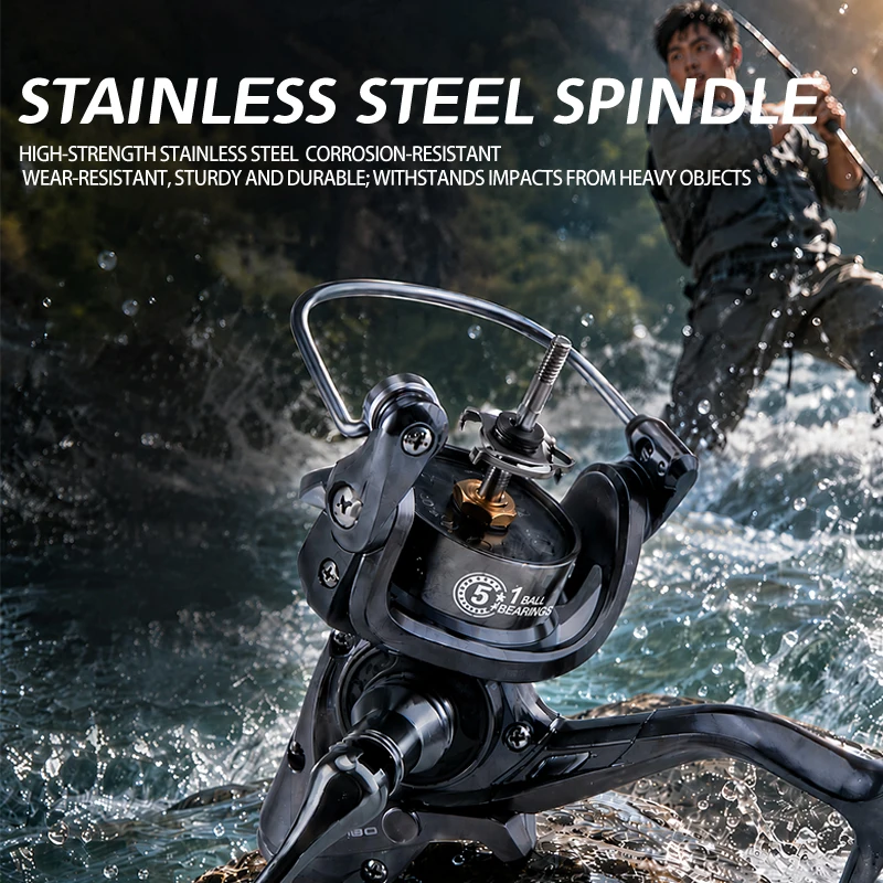 DEUKIO 2026 Small Double Brake - Ice Fishing Reel ulasan dan harga