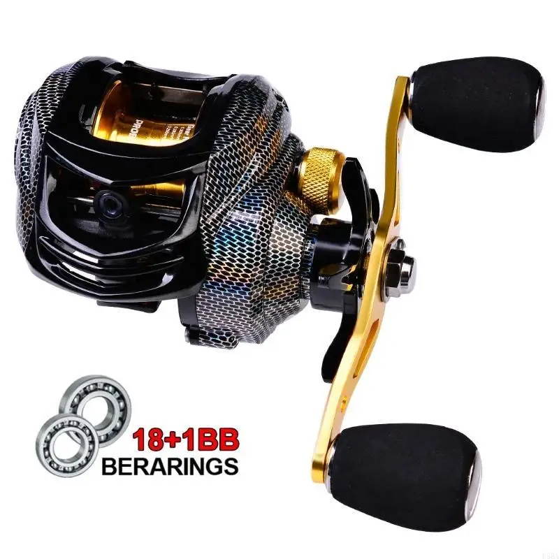 652F Baitcasting Reel 18+1 Bea - Baitcasting Reel ulasan dan harga