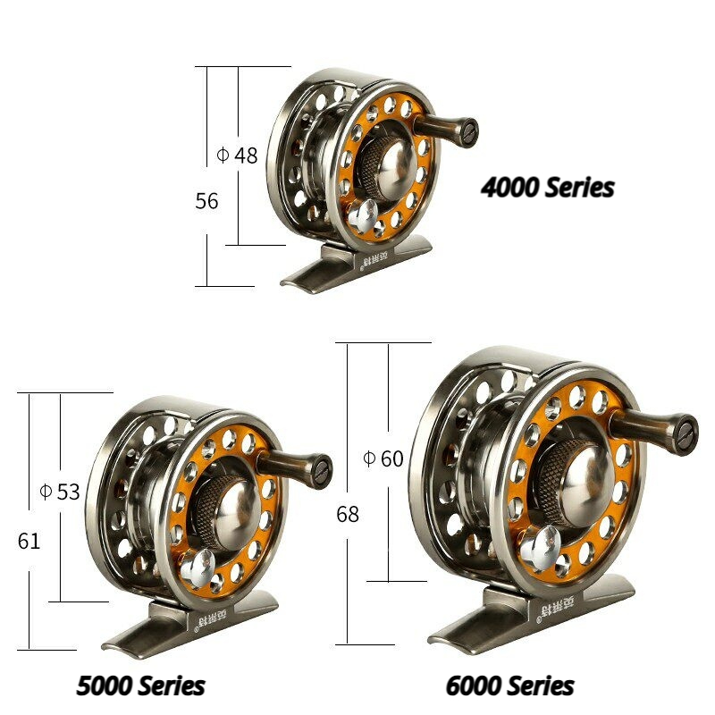 Yinglaite Full Metal Ultra Lig - Ice Fishing Reel ulasan dan harga