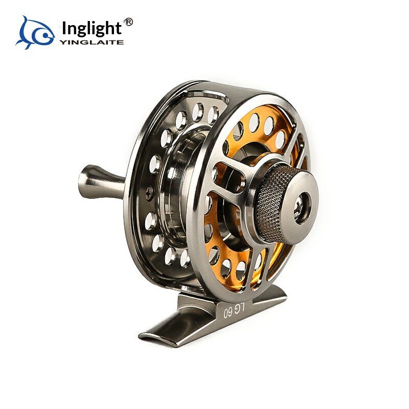 Yinglaite Full Metal Ultra Lig - Ice Fishing Reel ulasan dan harga