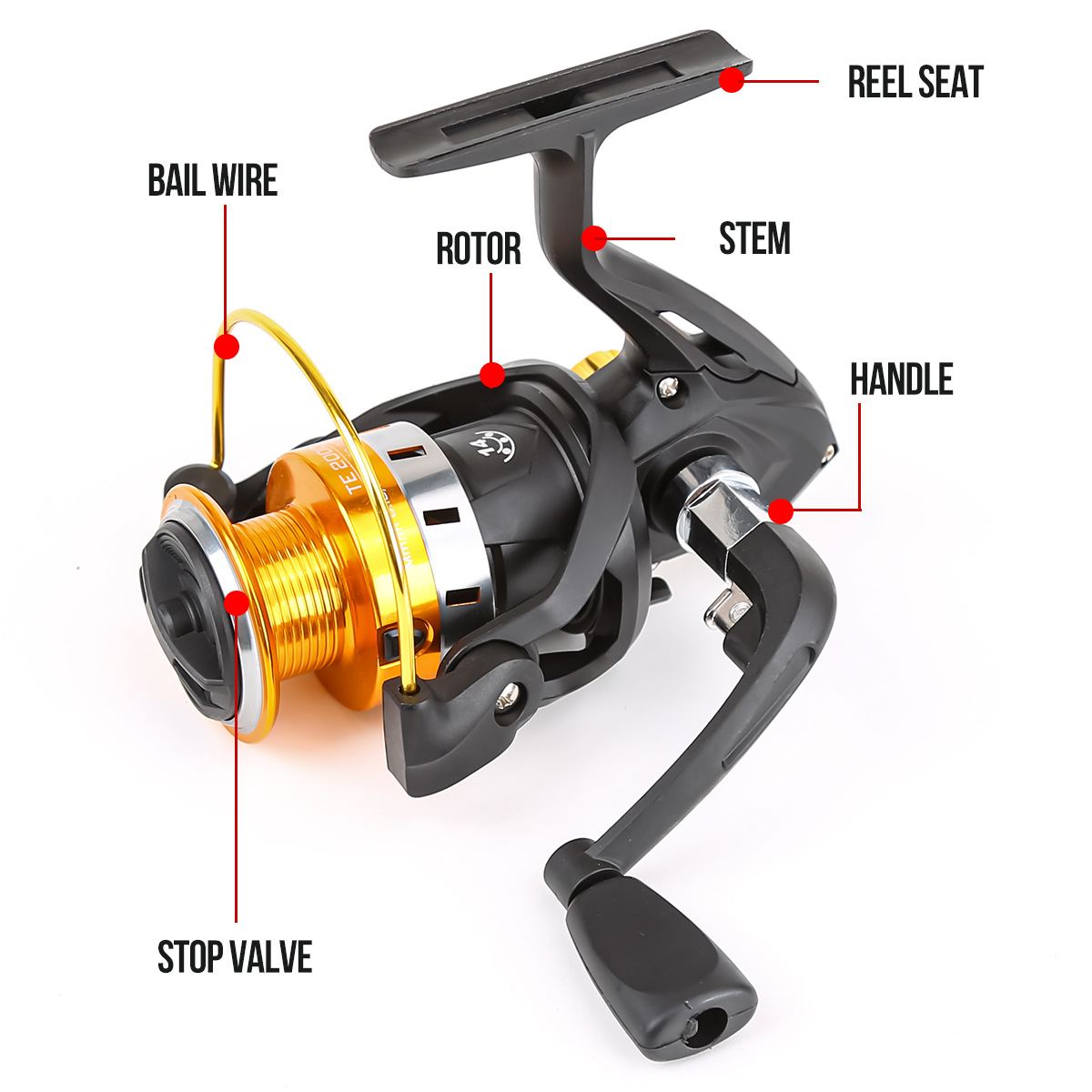 Spinning Reel With Metal Spool - Surf Reel ulasan dan harga